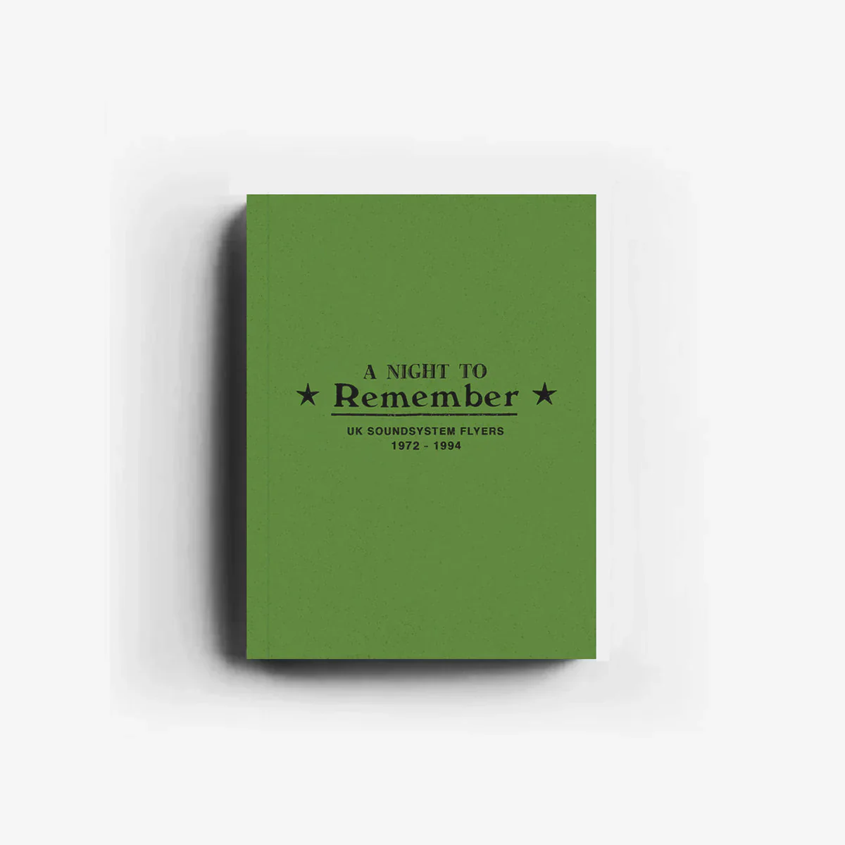A Night To Remember: UK Soundsystem Flyers 1972-1994 (New Book)