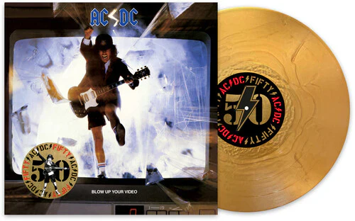 AC/DC - Blow Up Your Video (50th Anniversary Gold Vinyl) (New Vinyl) - Image 2