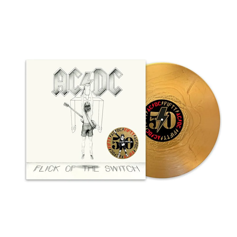 AC/DC - Flick Of The Switch (50th Anniversary Gold Vinyl) (New Vinyl) - Image 2