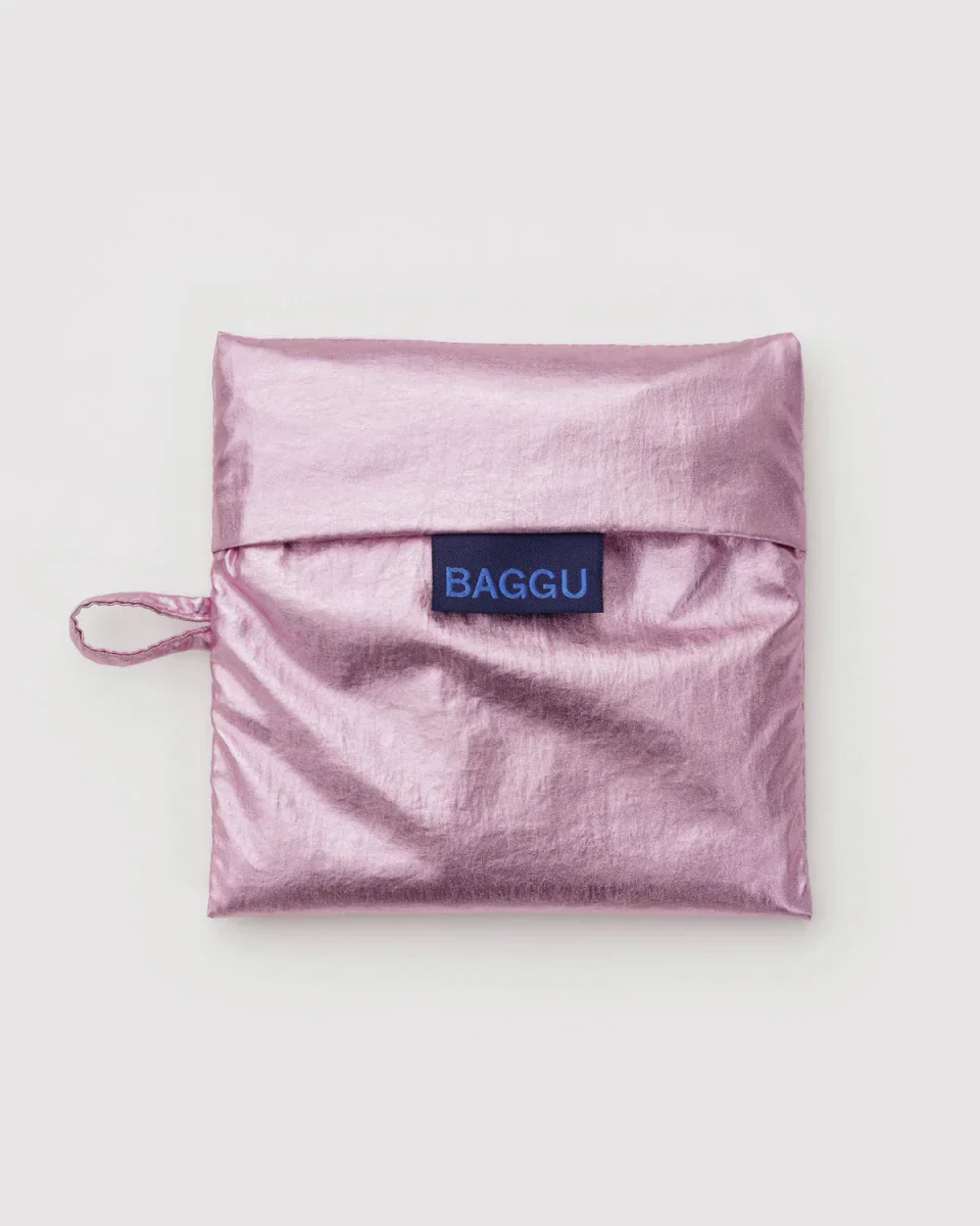 Baggu - Blush Metallic Standard Baggu Reusable Bag - Image 2