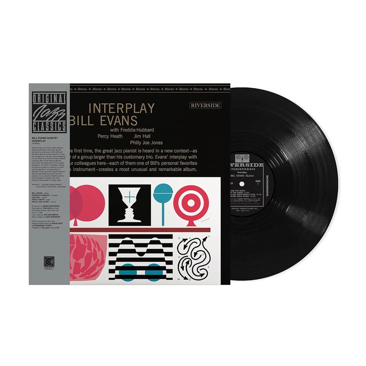 Bill Evans Quintet - Interplay (Original Jazz Classics Series) (New Vinyl) - Image 2