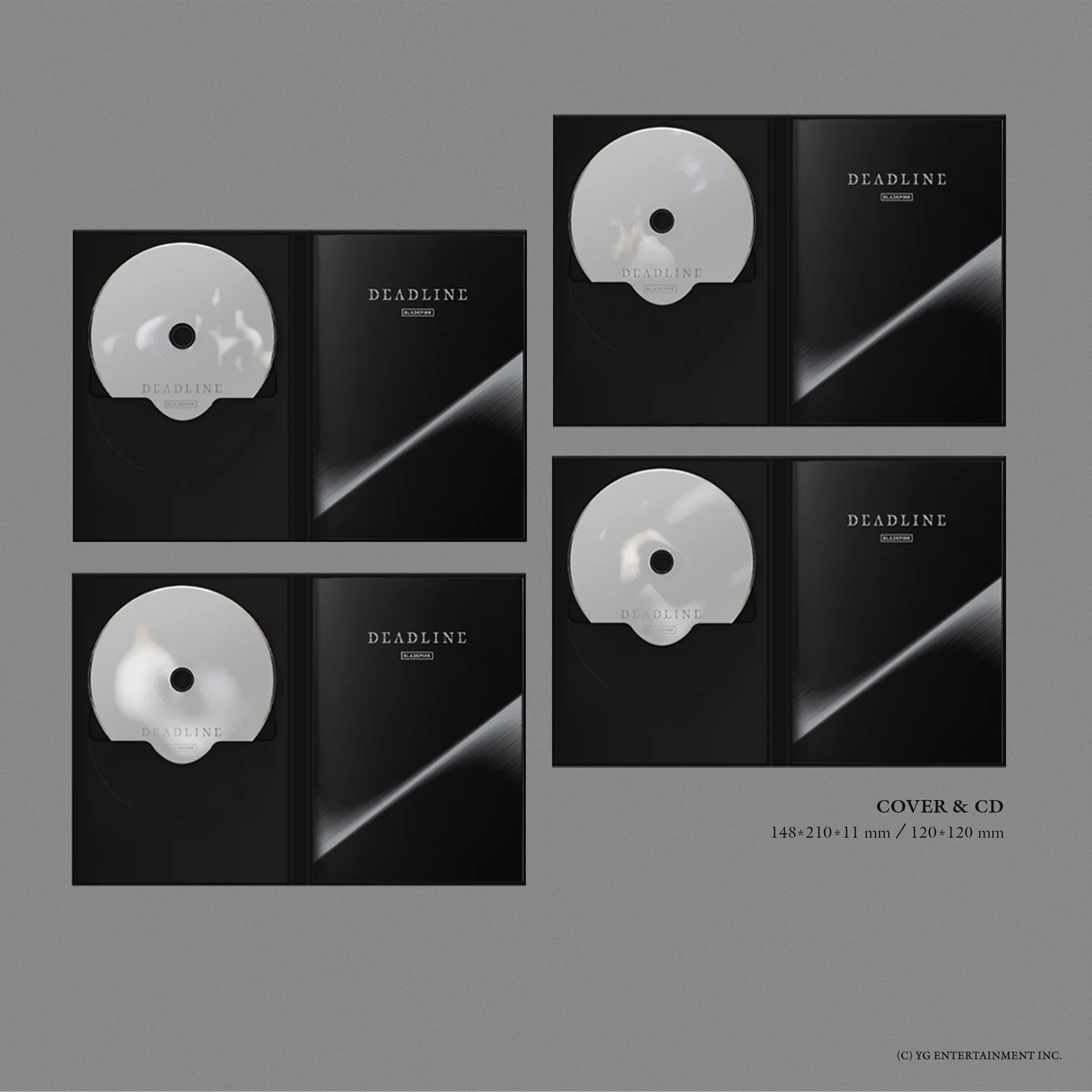 Blackpink - Blackpink 3rd Mini Album: Deadline (Silver Version Rose) (New CD)
