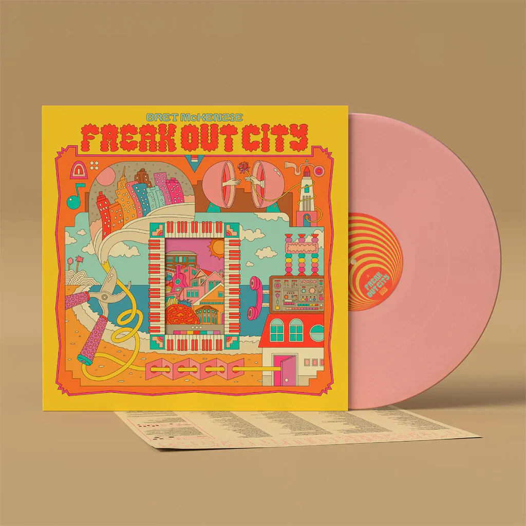 Bret McKenzie - Freak Out City (Loser Edition Rose Colour Vinyl) (New Vinyl) - Image 2