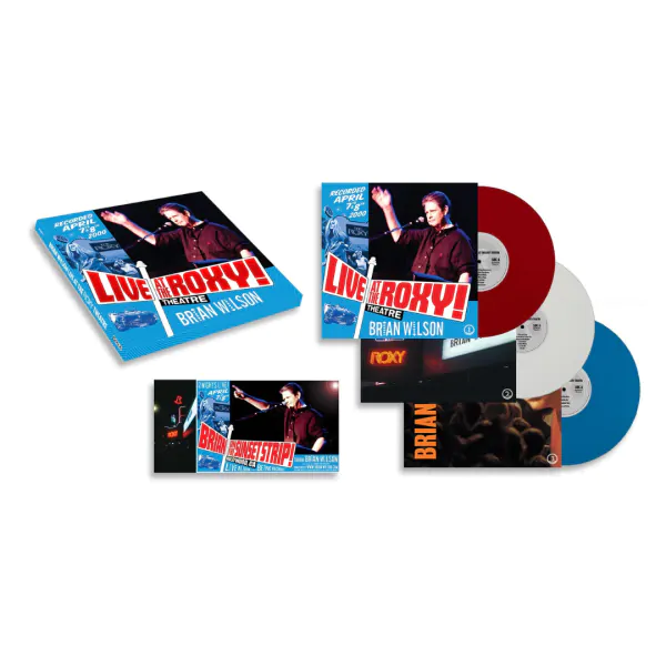 Brian Wilson - Live At The Roxy Theatre (Red/White/Blue Vinyl) (3LP) (New Vinyl) - Image 2
