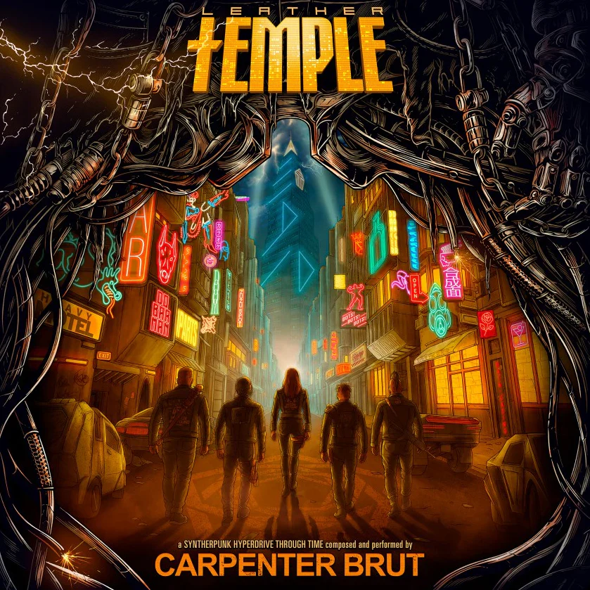 Carpenter Brut - Leather Temple (Indie Exclusive Gold Vinyl) (New Vinyl)