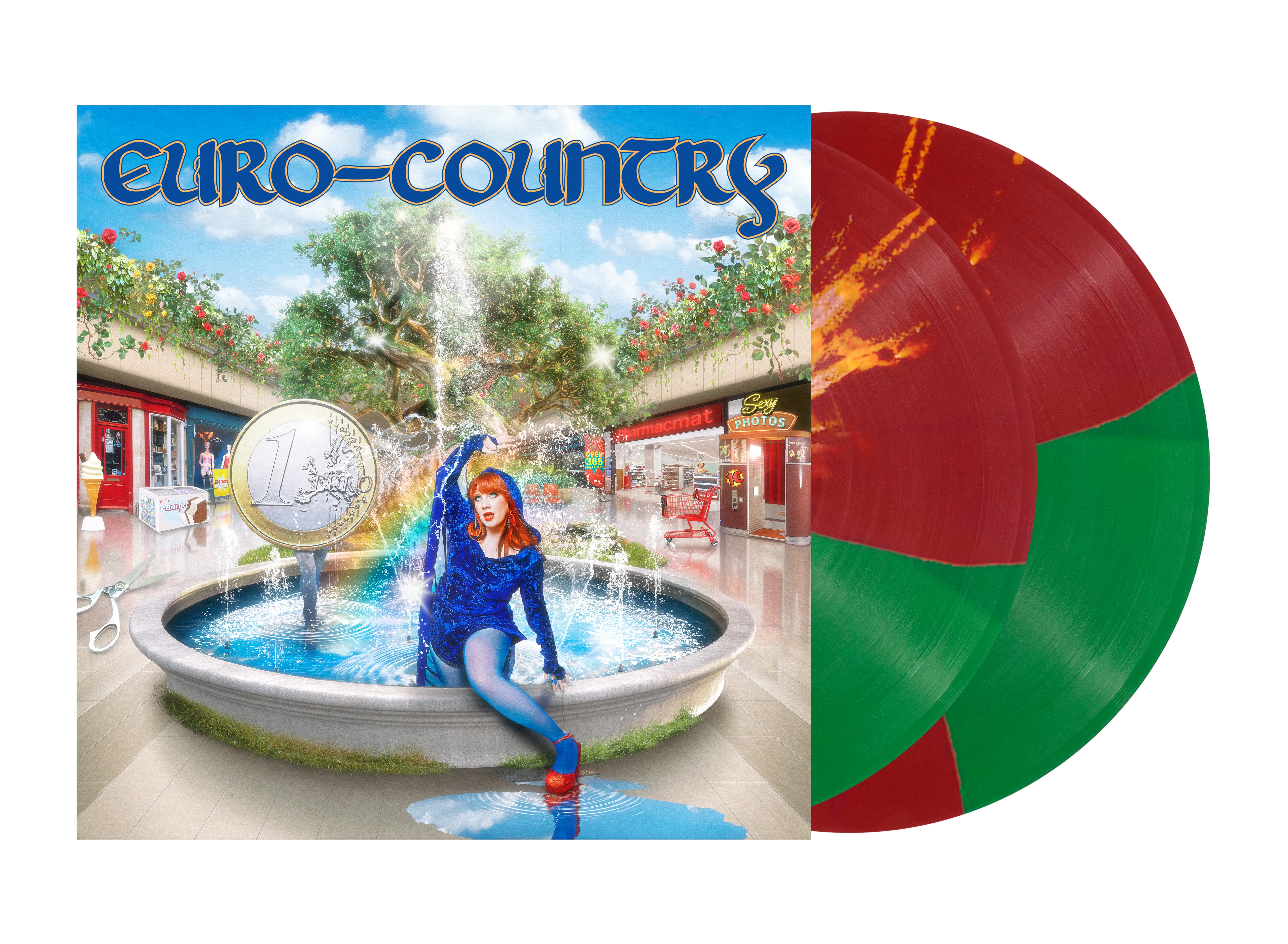 CMAT - Euro-Country (Green, Red And Yellow Vinyl) (Indie Exclusive) (New Vinyl) - Image 2