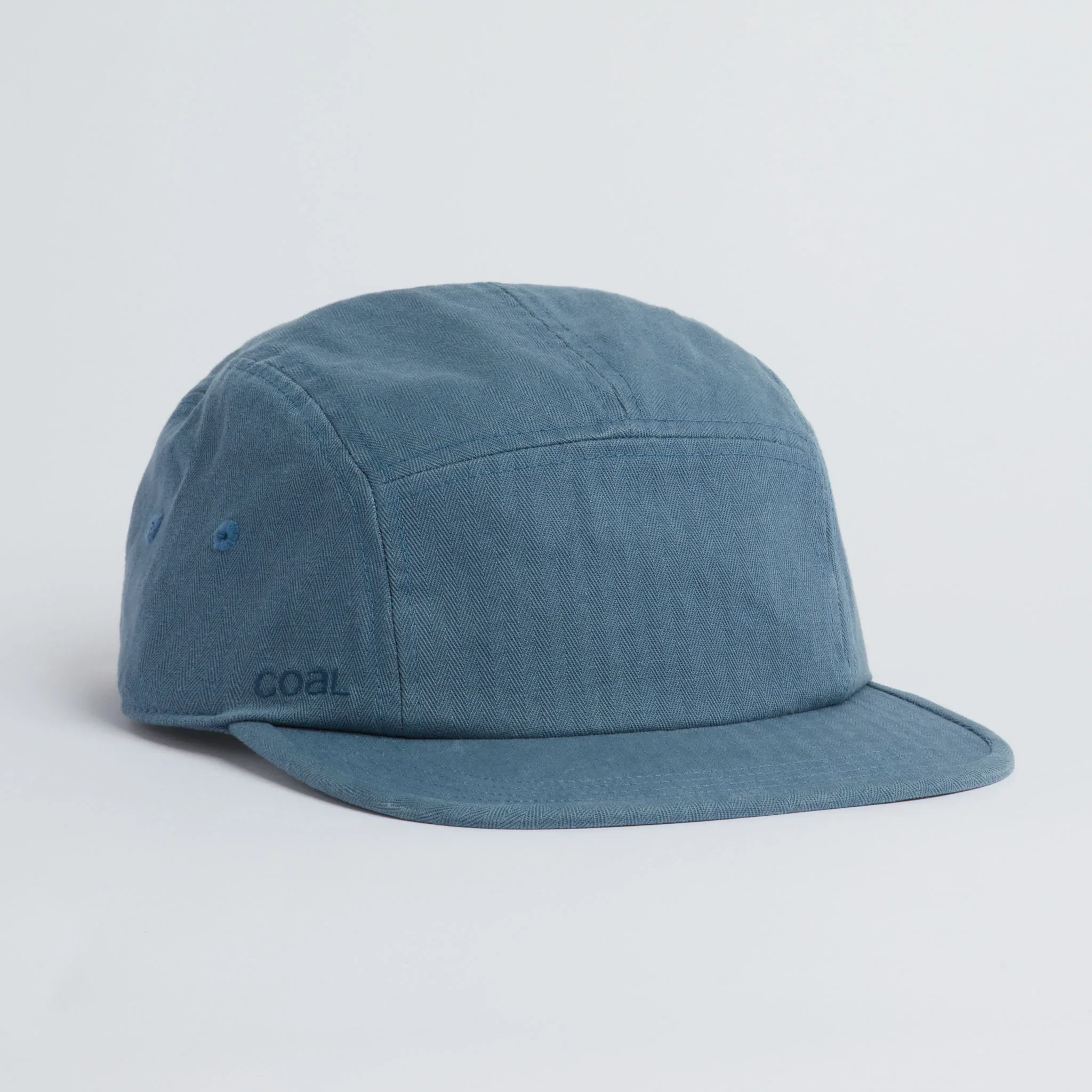 Coal - Edison Washed 5 Panel Cap - Denim