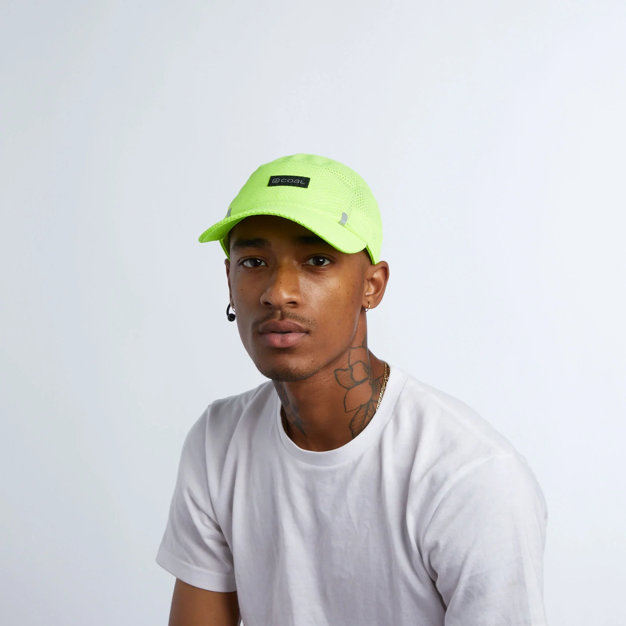 Coal - Tempo Seamless Mesh Cap (Yellow) - Image 2
