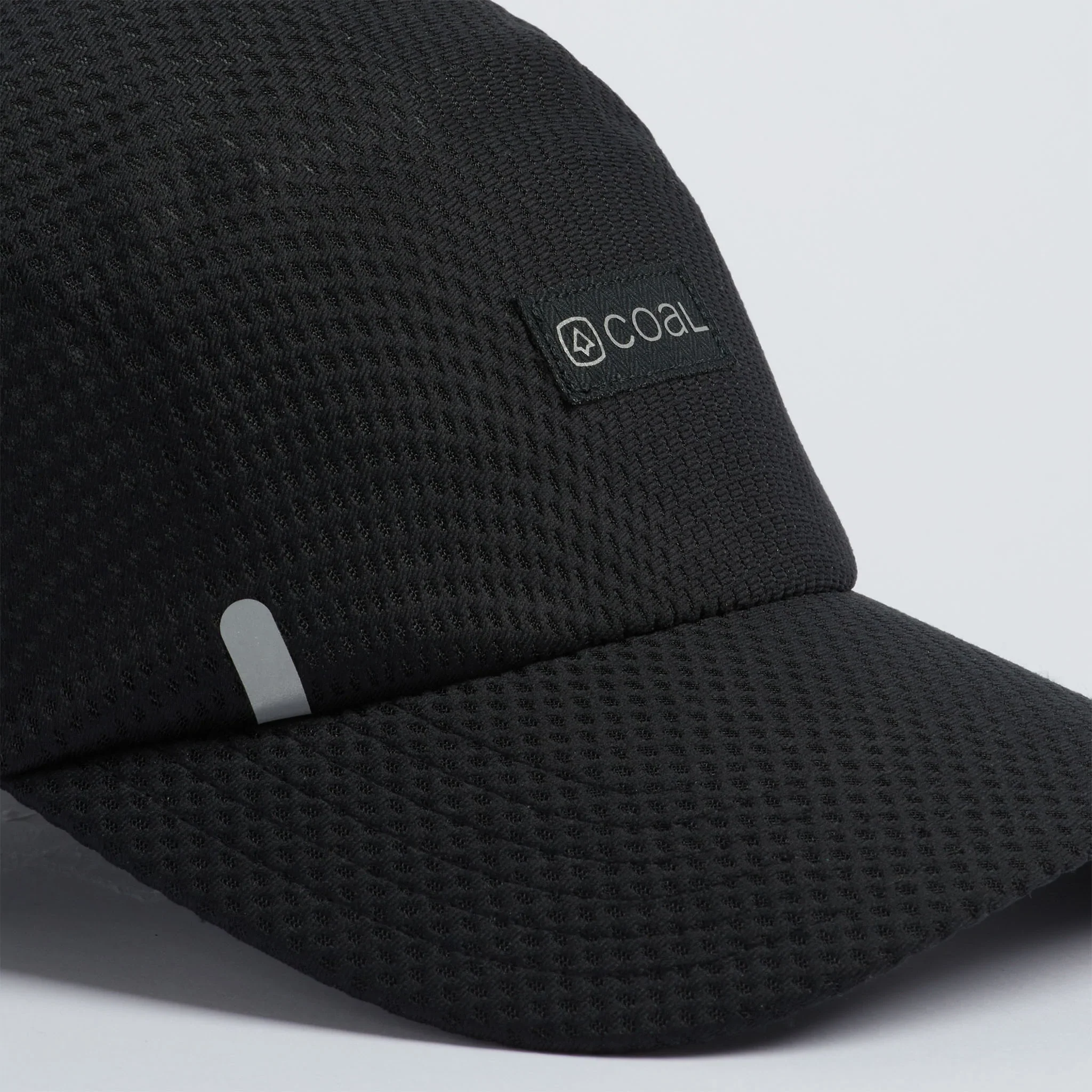 Coal - Tempo Seamless Mesh Cap - Black - Image 2