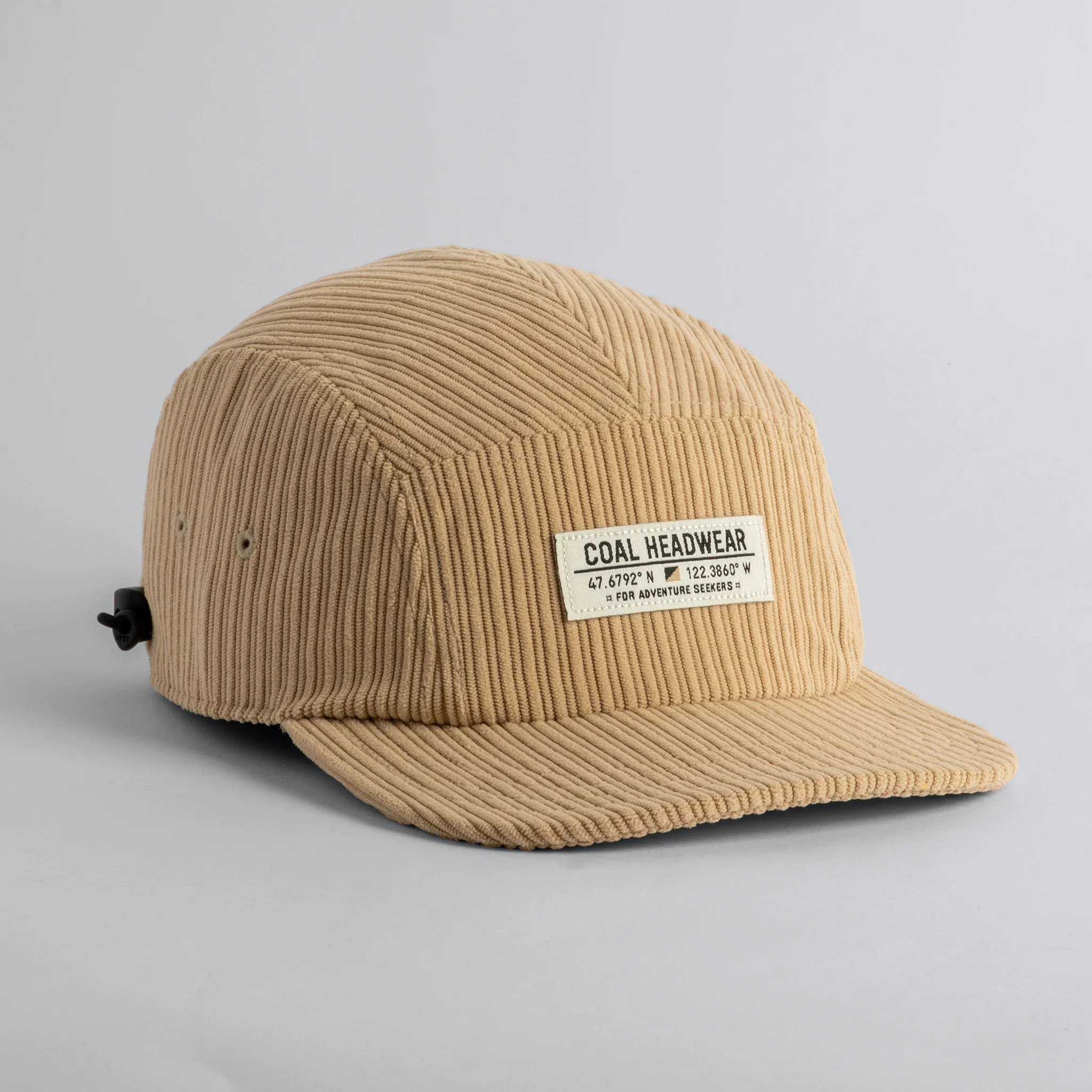Coal - The Analog - Corduroy 5-Panel Cap - Image 2