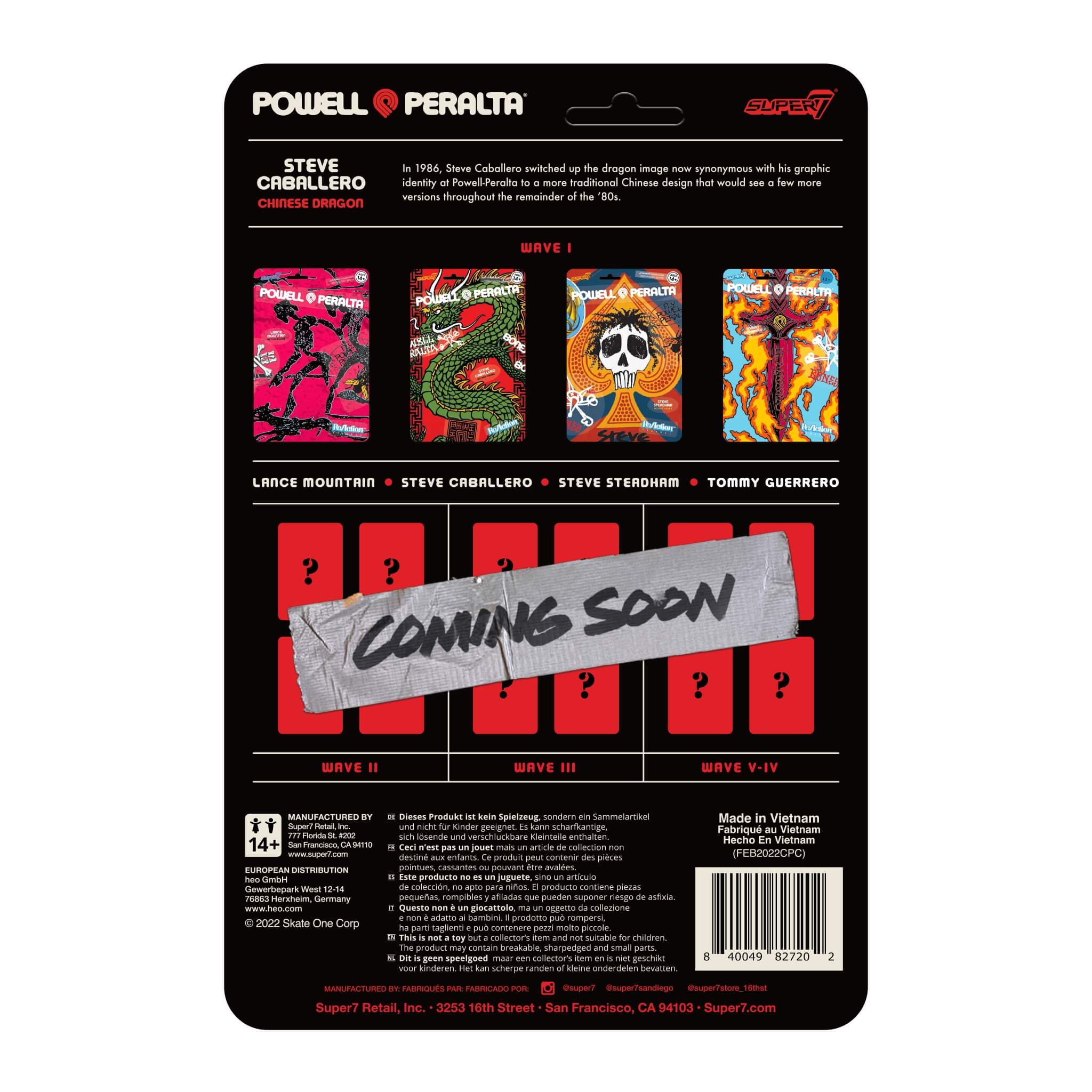 SUPER7 - Powell & Peralta ReAction Figure Wave 1 - Steve Caballero - Image 3