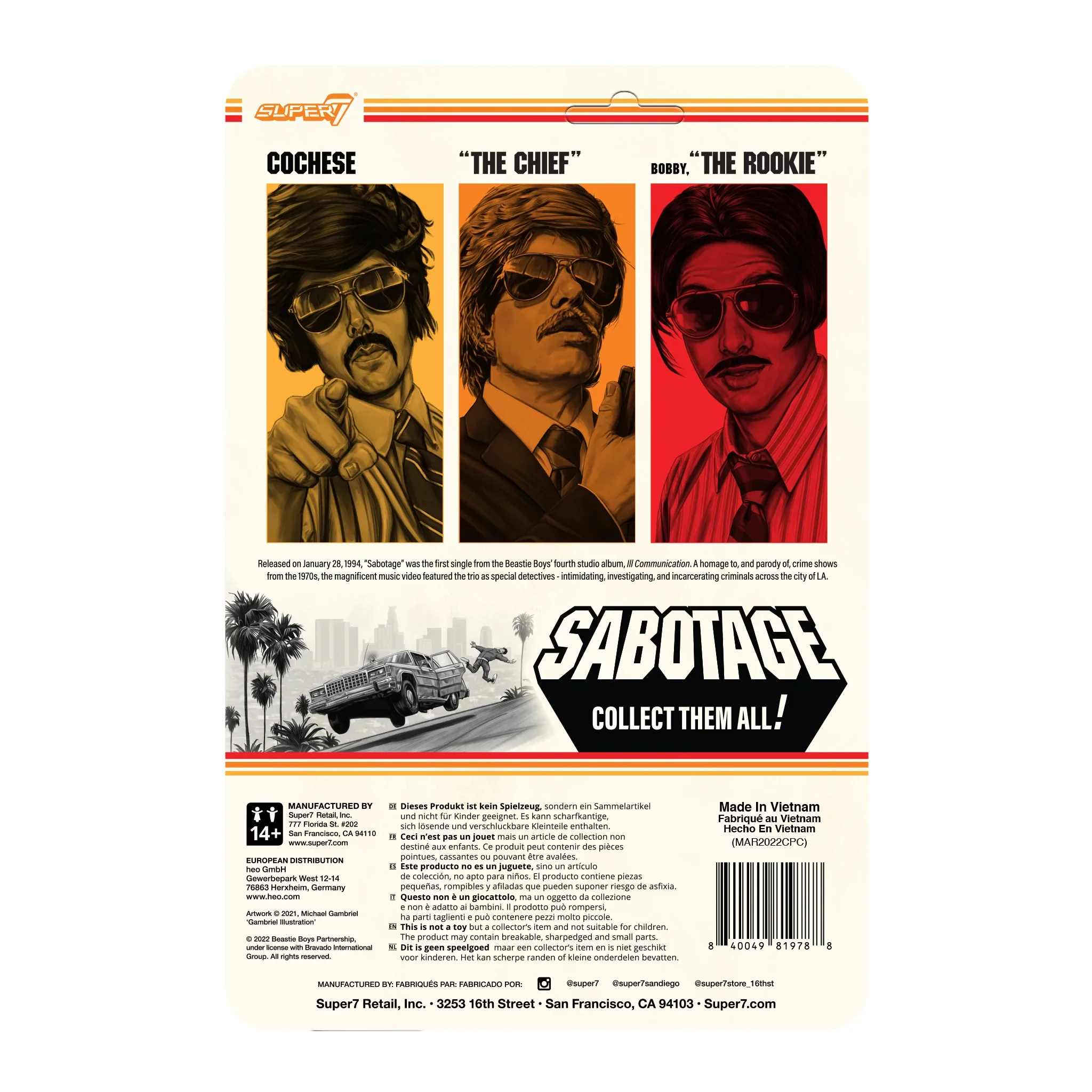 Super7 - Sabotage ReAction Figure - Alasondro Alegre - Image 3