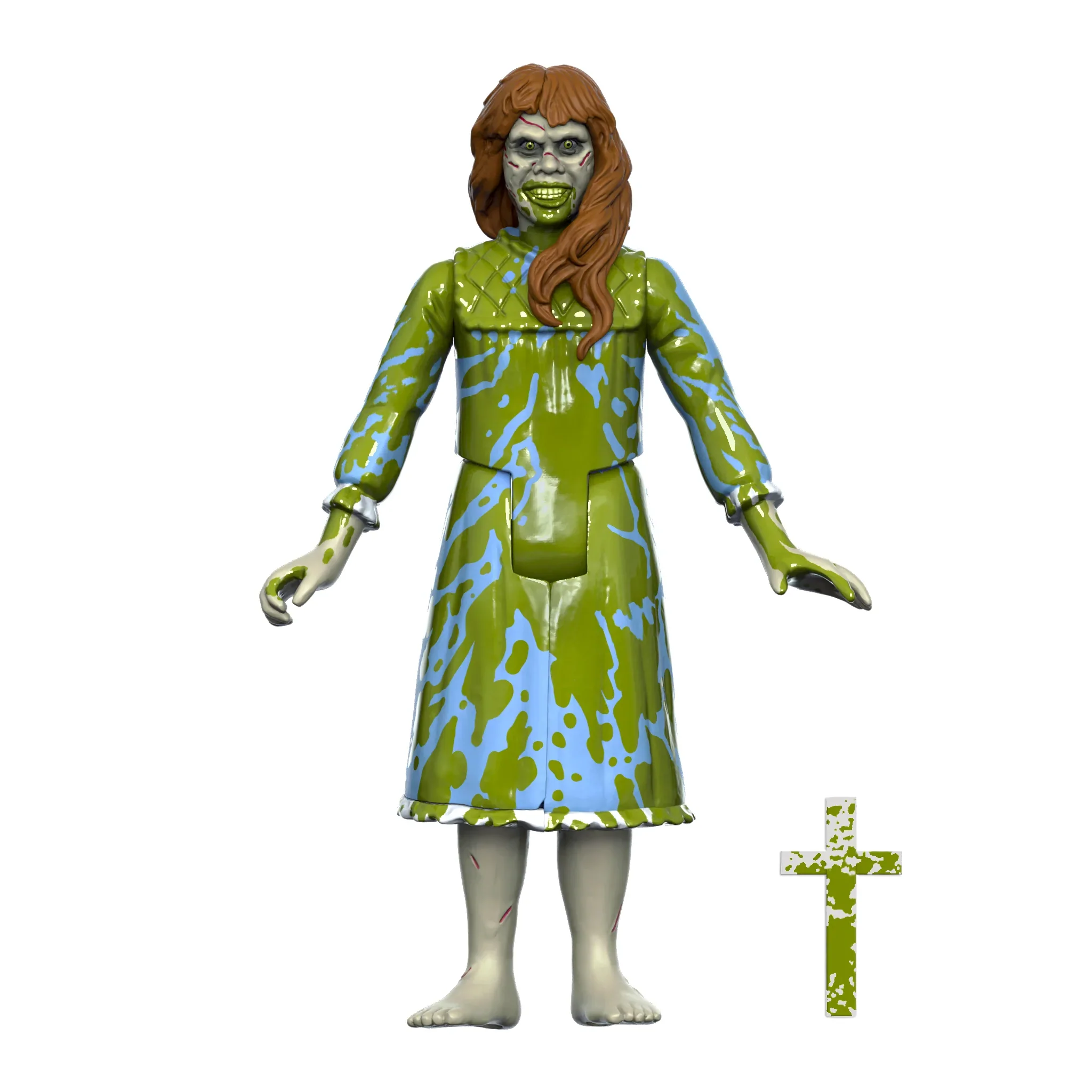 SUPER7 - The Exorcist Reaction Figure - Demented Regan MacNeil (Vomit Splatter) - Image 2