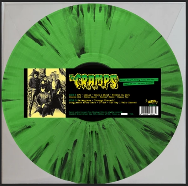 Cramps - Live At Club 57 (Green/Black Splatter Vinyl) (RSD 2026) (New Vinyl)