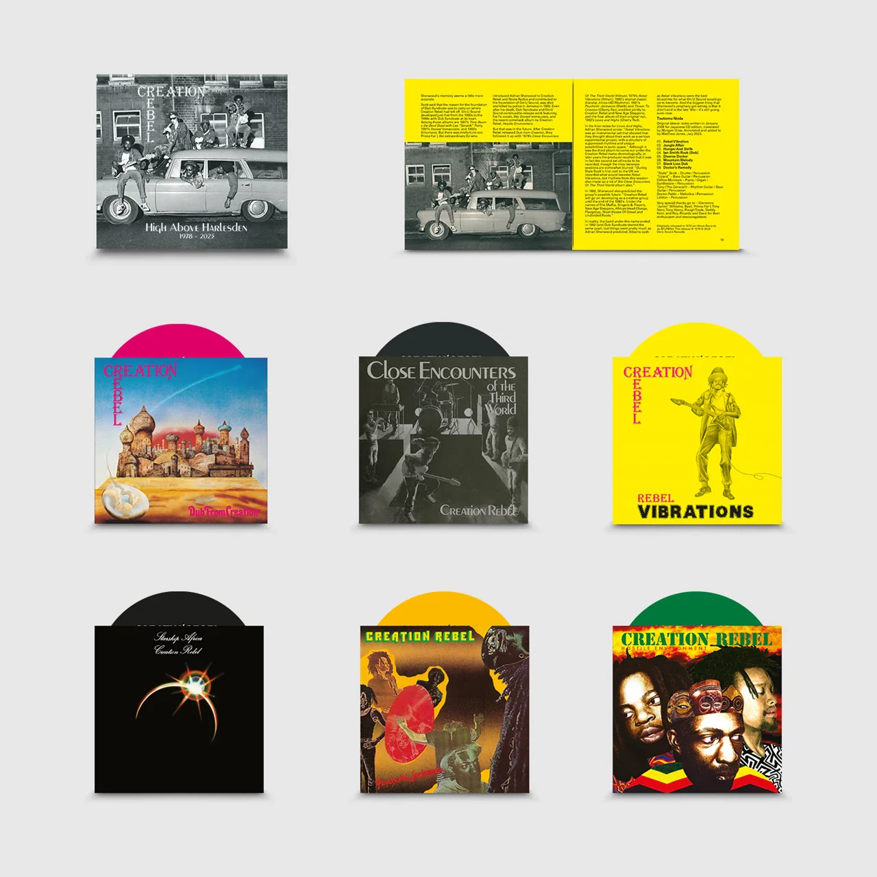 Creation Rebel - High Above Harlesden 1978-2023 (New CD) - Image 2