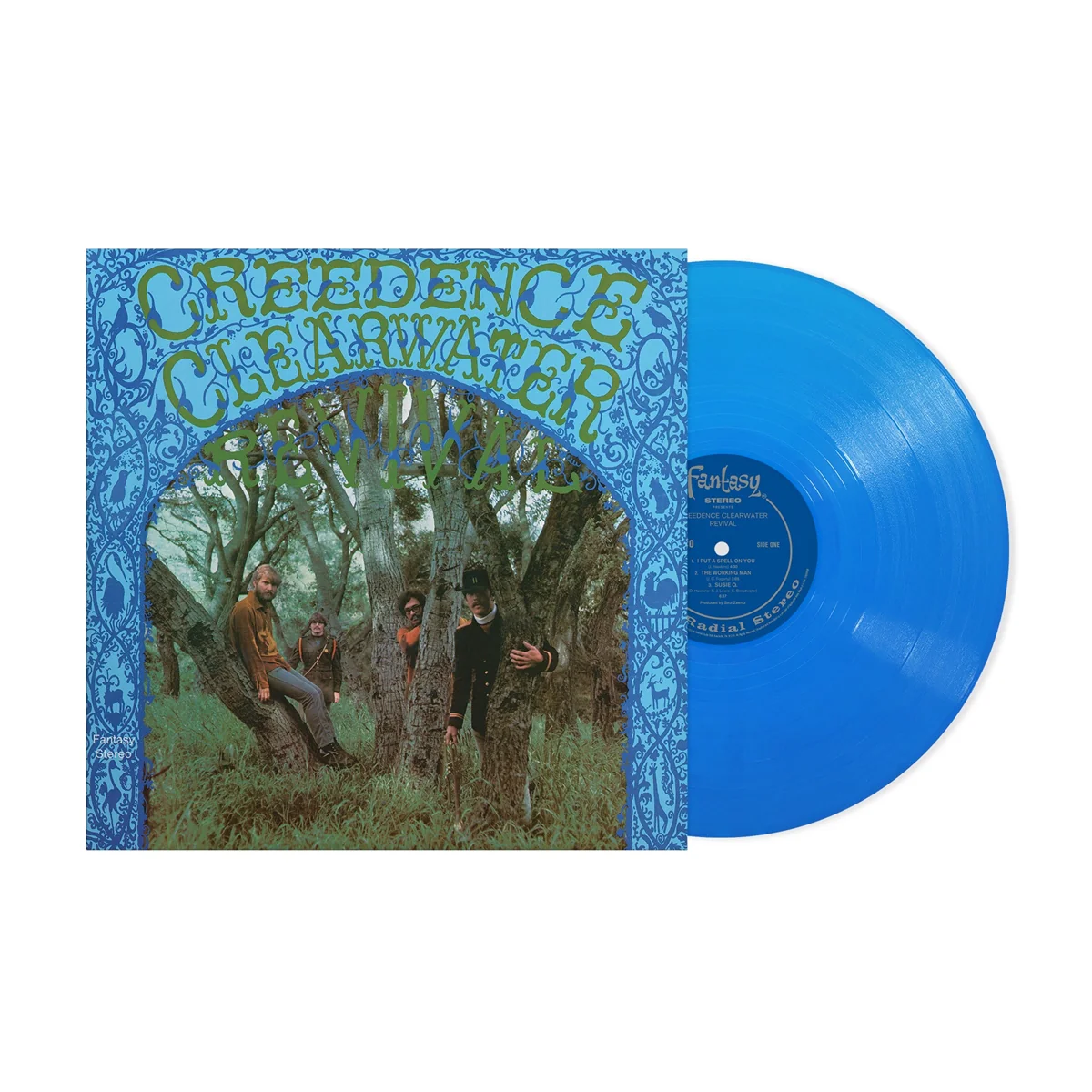 Creedence Clearwater Revival - Creedence Clearwater Revival (Sky Blue Vinyl) (New Vinyl) - Image 2