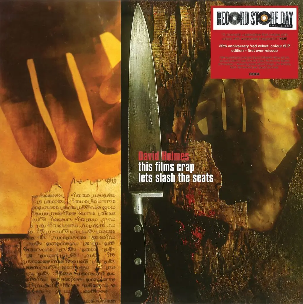 David Holmes - This Films Crap Let's Slash The Seats (Red Vinyl) (RSD 2026) (New Vinyl)
