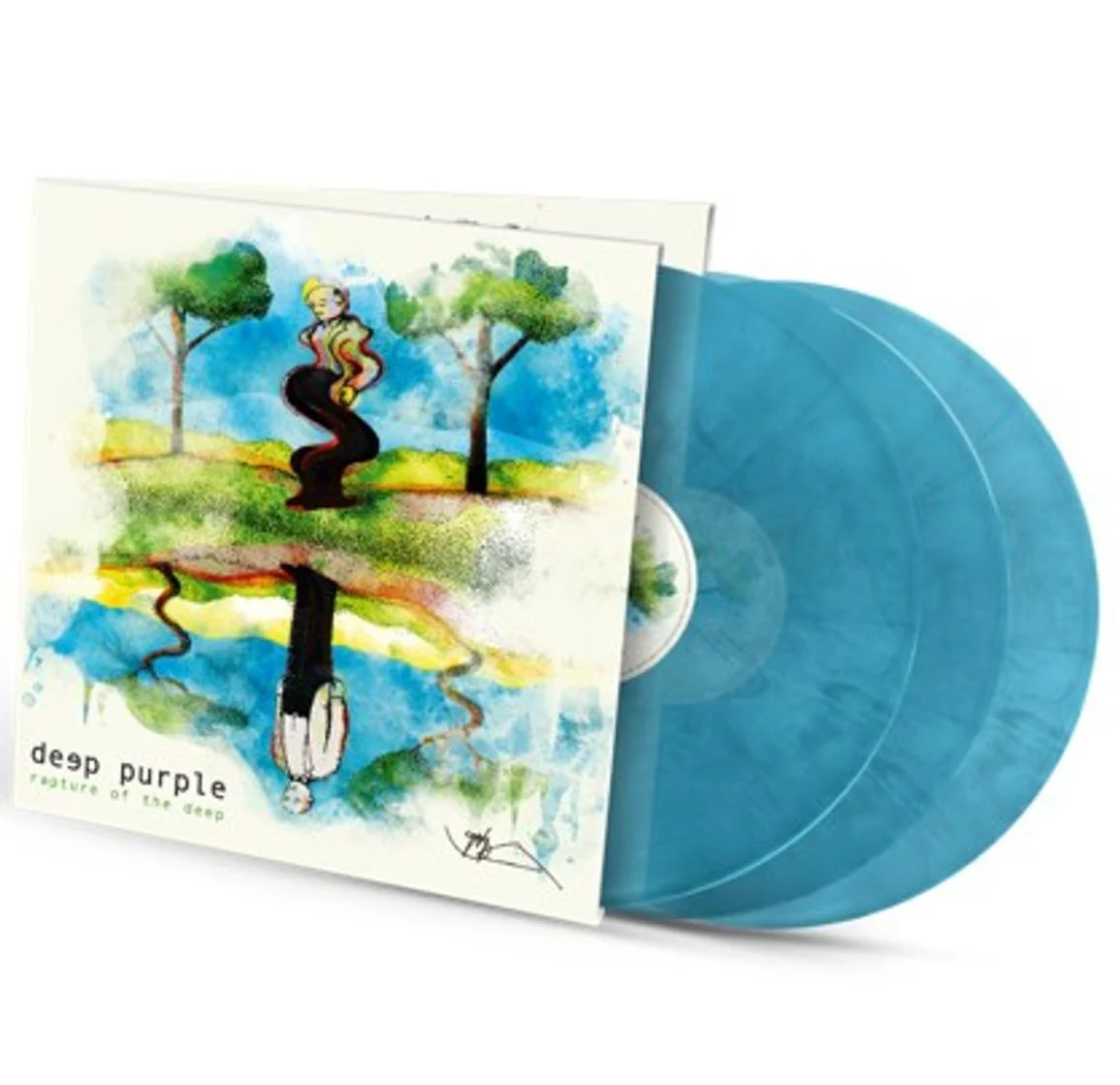 Deep Purple - Rapture Of The Deep (20th Anniversary Remix) (3LP Sky Blue Vinyl) (New Vinyl) - Image 2