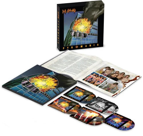 Def Leppard - Pyromania (40th Anniversary) (Deluxe 4CD + Blu Ray Edition) (New CD) - Image 2