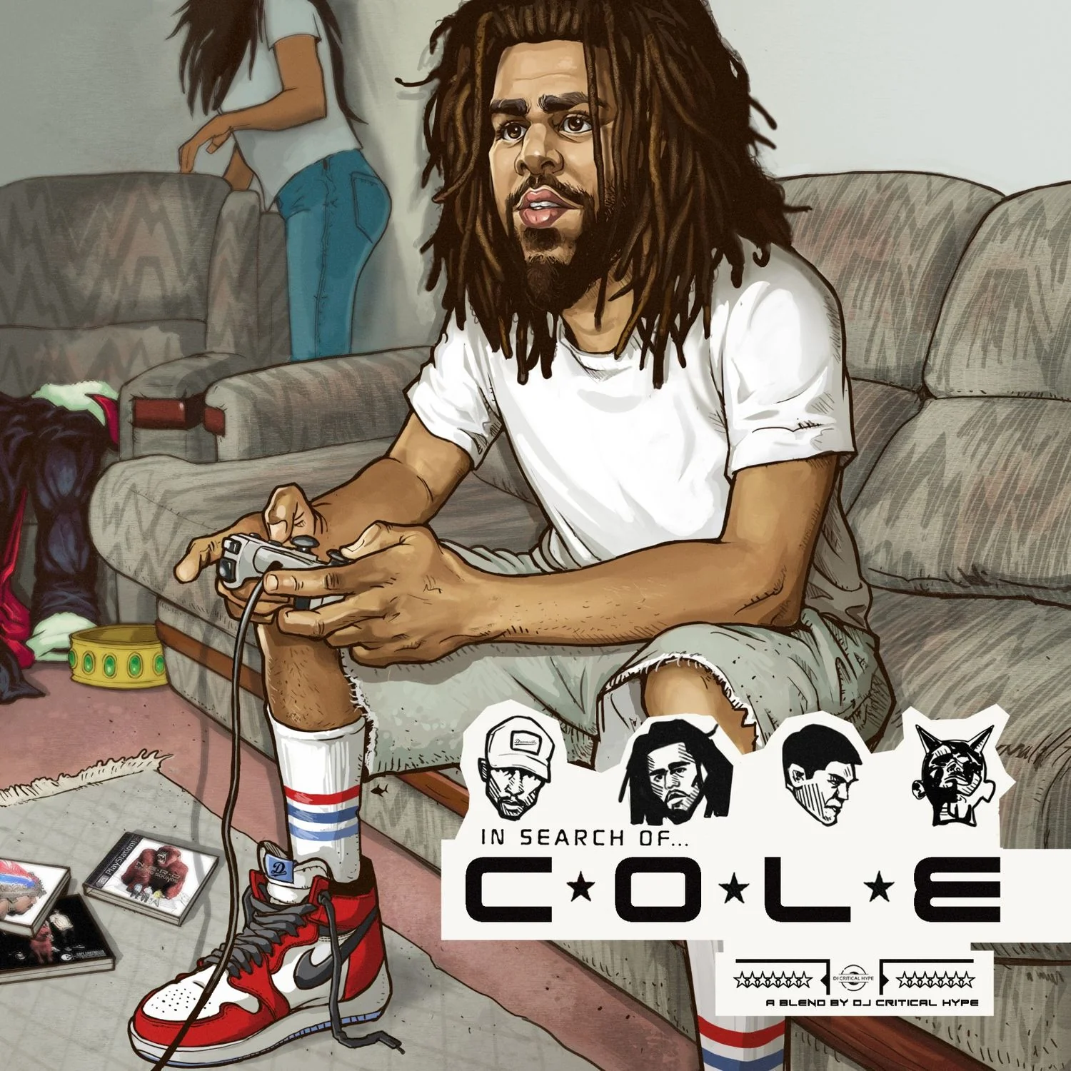 DJ Critical Hype - In Search Of... COLE (Maroon Colour) (New Vinyl)