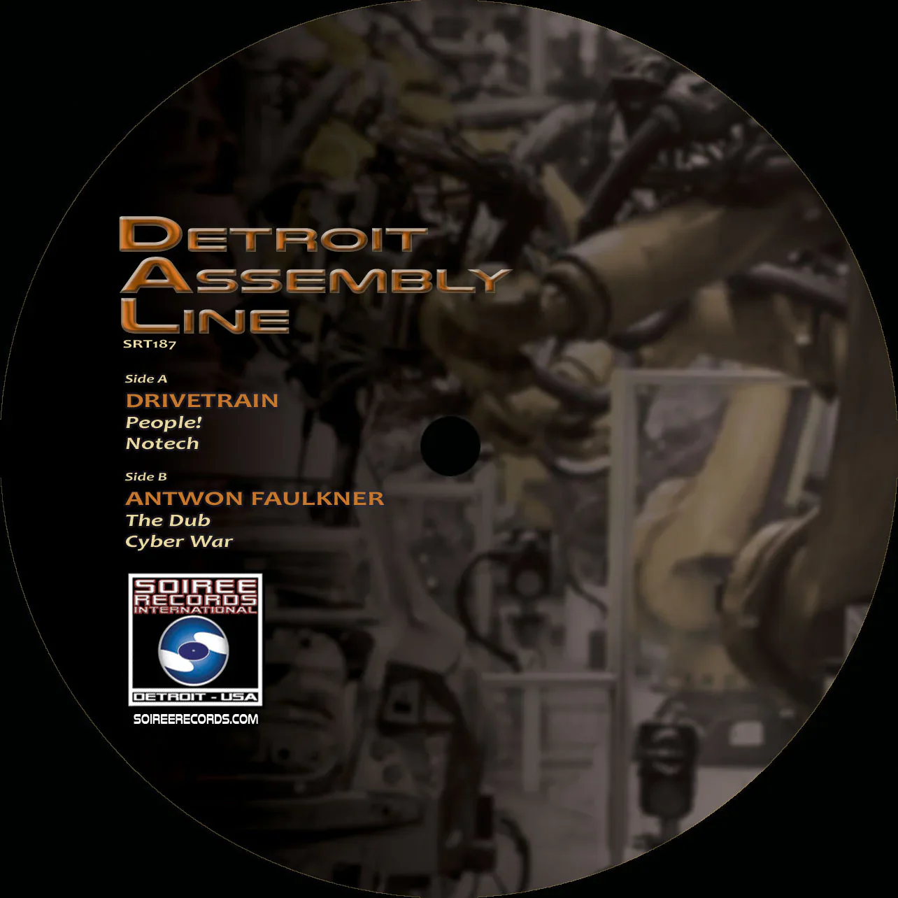 Drivetrain/Antwon Faulkner - Detroit Assembly Line (12") (New Vinyl)