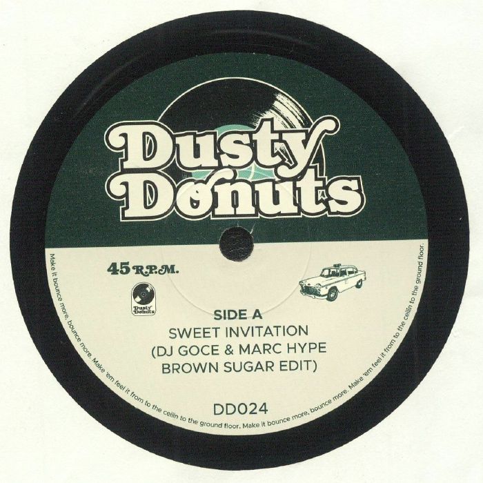 Dusty Donuts - Sweet Invitation (DJ Goce & Marc Hype Brown Sugar Edit)/Cosmic Conversations (DJ Goce Edit) (7") (New Vinyl)