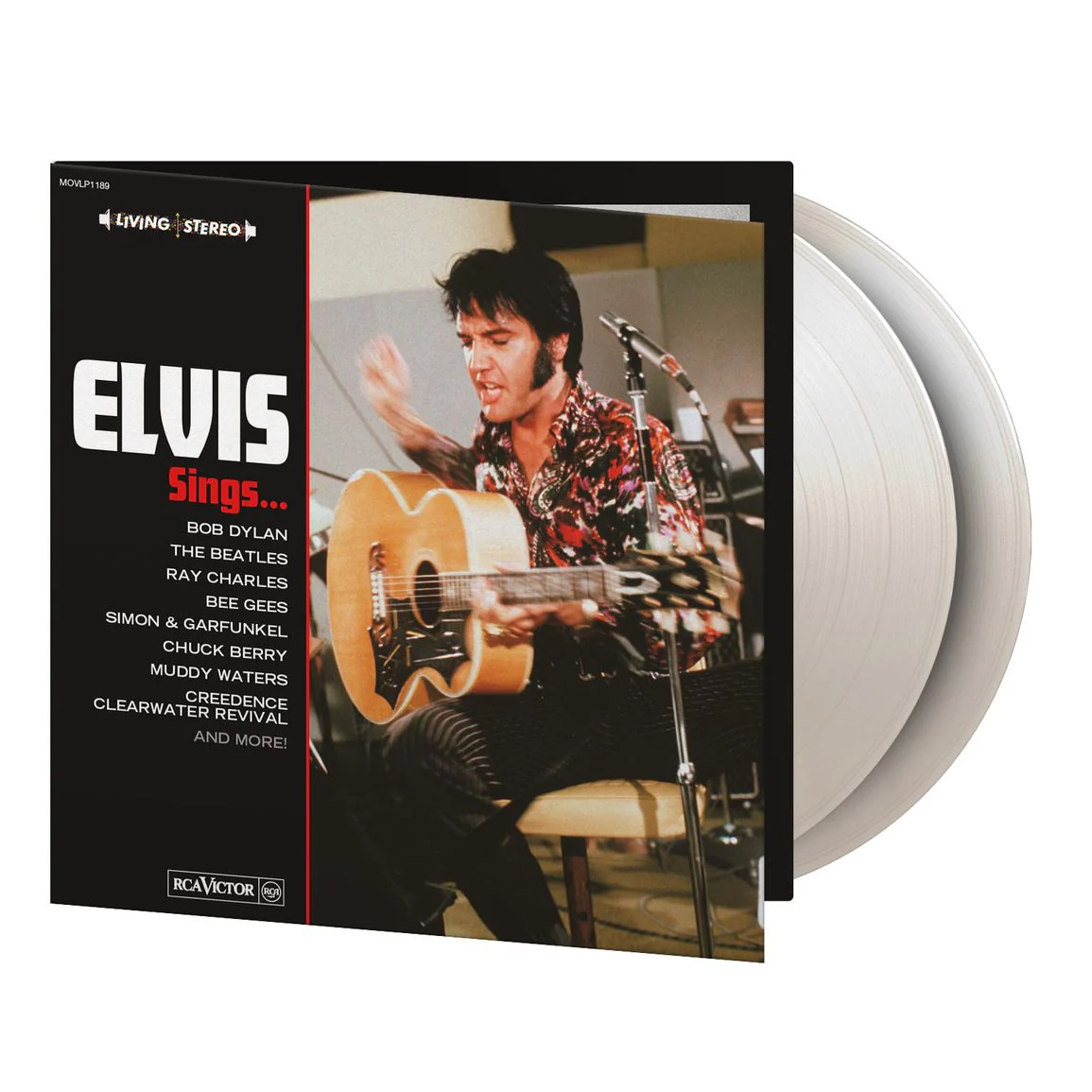 Elvis Presley - Elvis Sings (White Coloured Vinyl) (New Vinyl) - Image 2