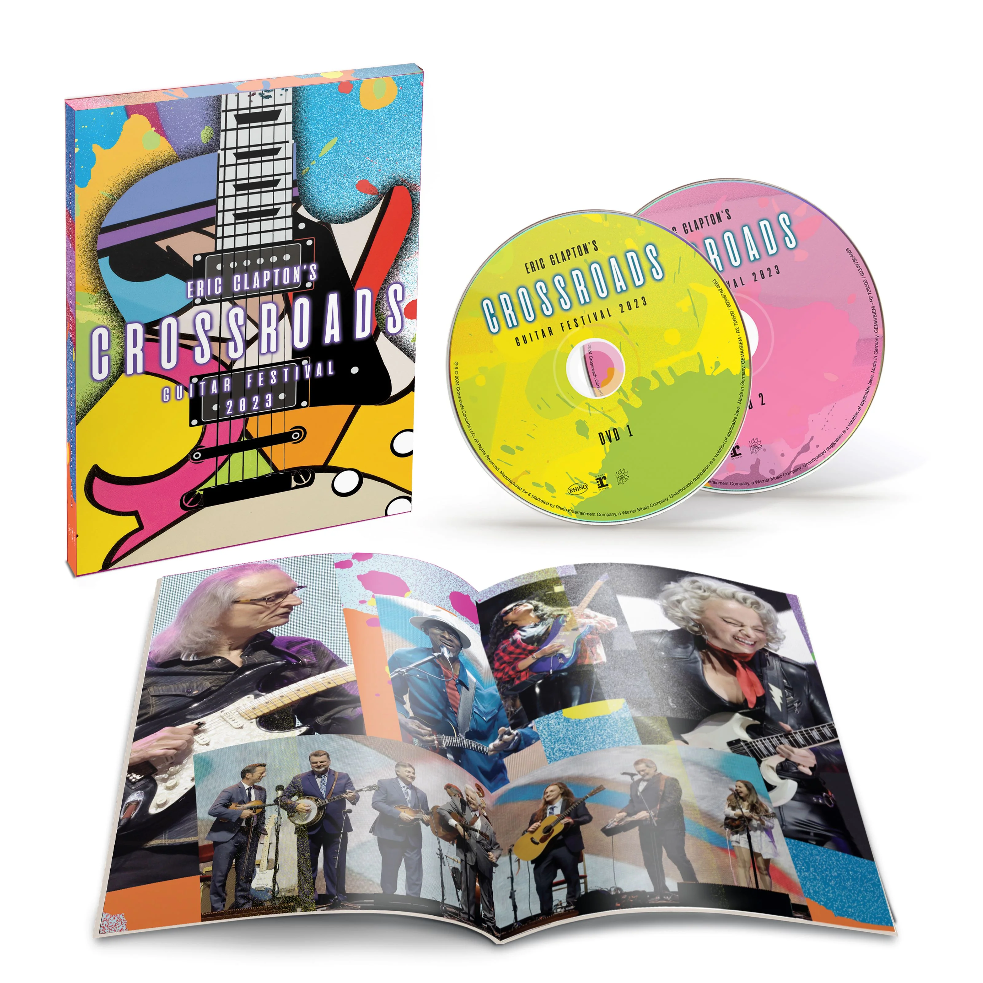 Eric Clapton - Eric Clapton's Crossroads Guitar Festival 2023 (RSD Black Friday 2024) (New DVD) - Image 2