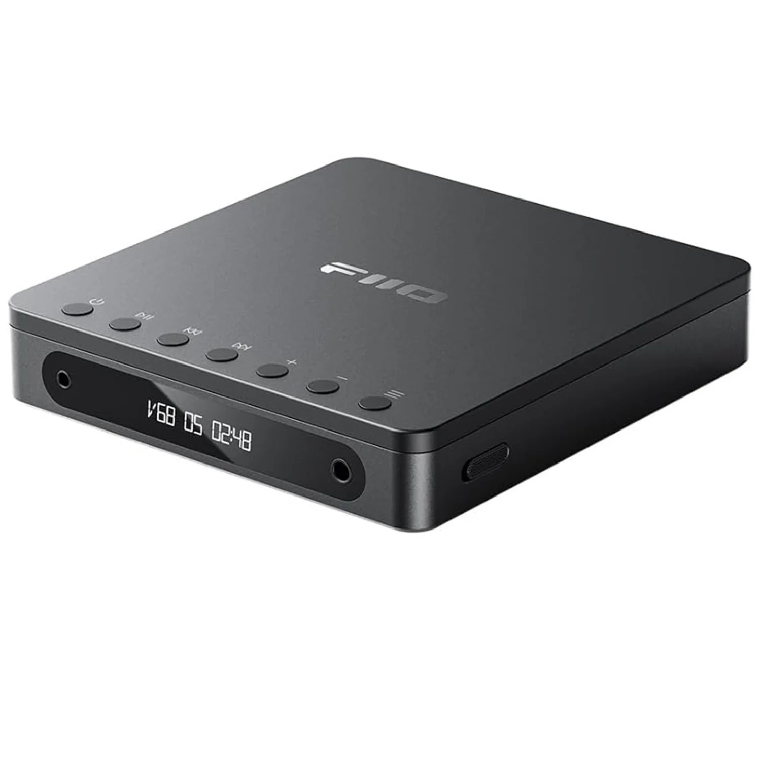 FiiO DM13 Multifunctional Portable Stereo CD Player with Long-Lasting Battery, Supports USB Ripping, Optical/coaxial/3.5mm/4.4mm outputs (Black)
