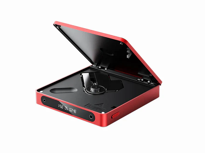FiiO DM13 Multifunctional Portable Stereo CD Player with Long-Lasting Battery, Supports USB Ripping, Optical/coaxial/3.5mm/4.4mm outputs (Red) - Image 3