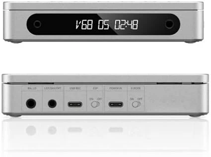 FiiO DM13 Multifunctional Portable Stereo CD Player with Long-Lasting Battery, Supports USB Ripping, Optical/coaxial/3.5mm/4.4mm outputs (Silver) - Image 3