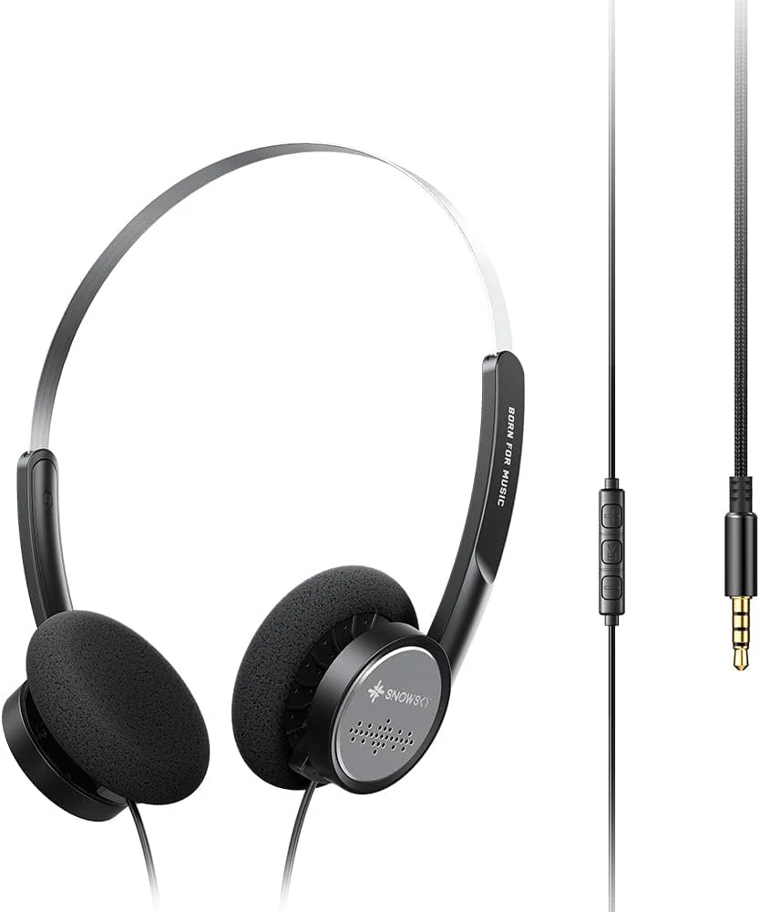 FiiO Snowsky Wind 3.5mm ON-Ear Headphones for Recording Gaming w/Mic - Image 5
