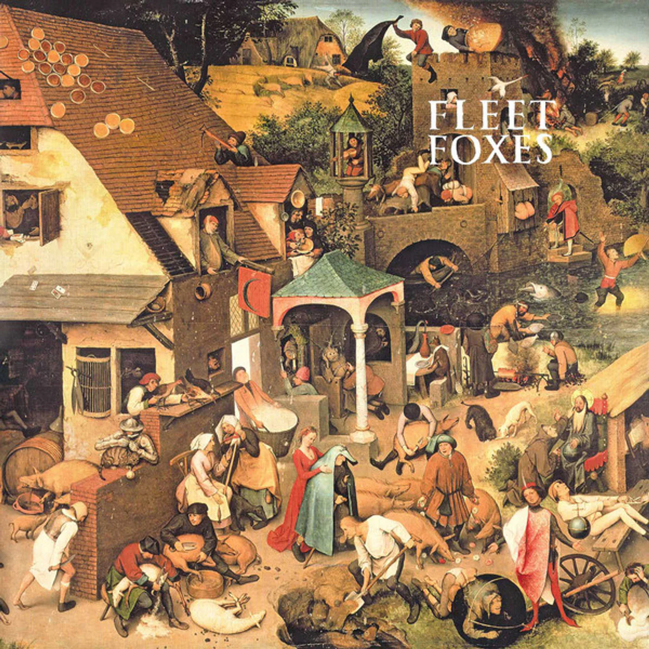 Fleet Foxes - Fleet Foxes/Sun Giant EP (Canadian Exclusive 2LP Clear Orange Vinyl) (New Vinyl)