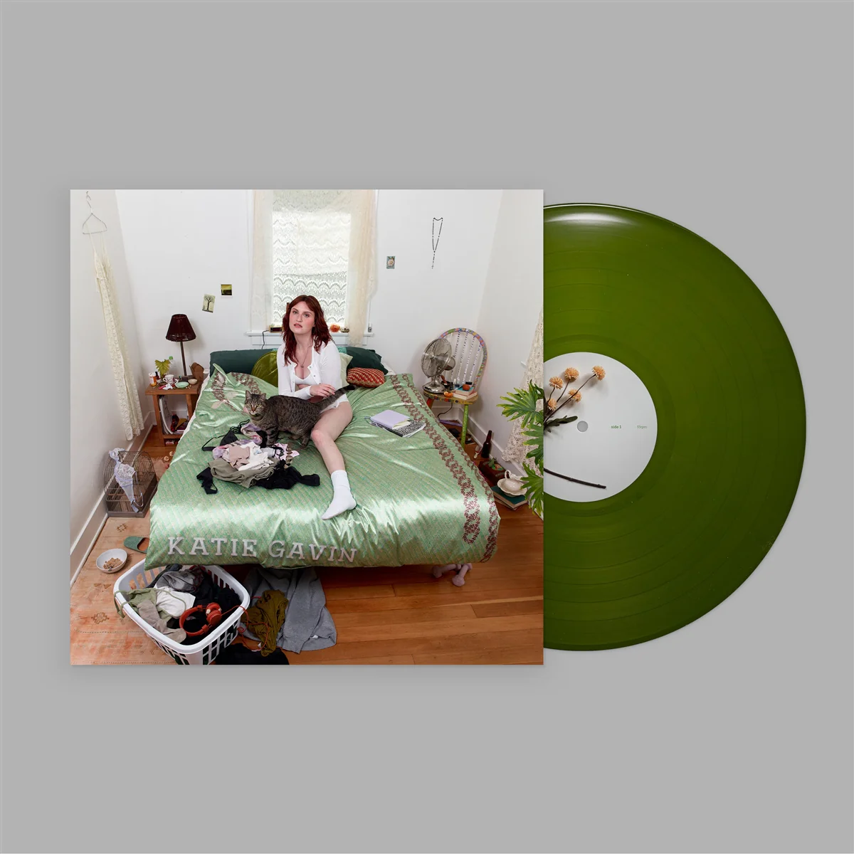 Katie Gavin - What A Relief (Olive Vinyl) (New Vinyl) - Image 2