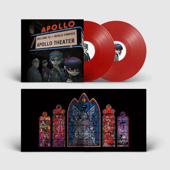 Gorillaz - Demon Days Live In Harlem (2LP Red Vinyl) (RSD 2025) (New Vinyl) - Image 2