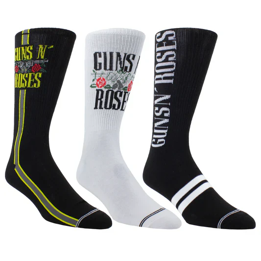 Perri Socks - Guns N Roses Guitar Tin 3-Pack Socks - Image 2