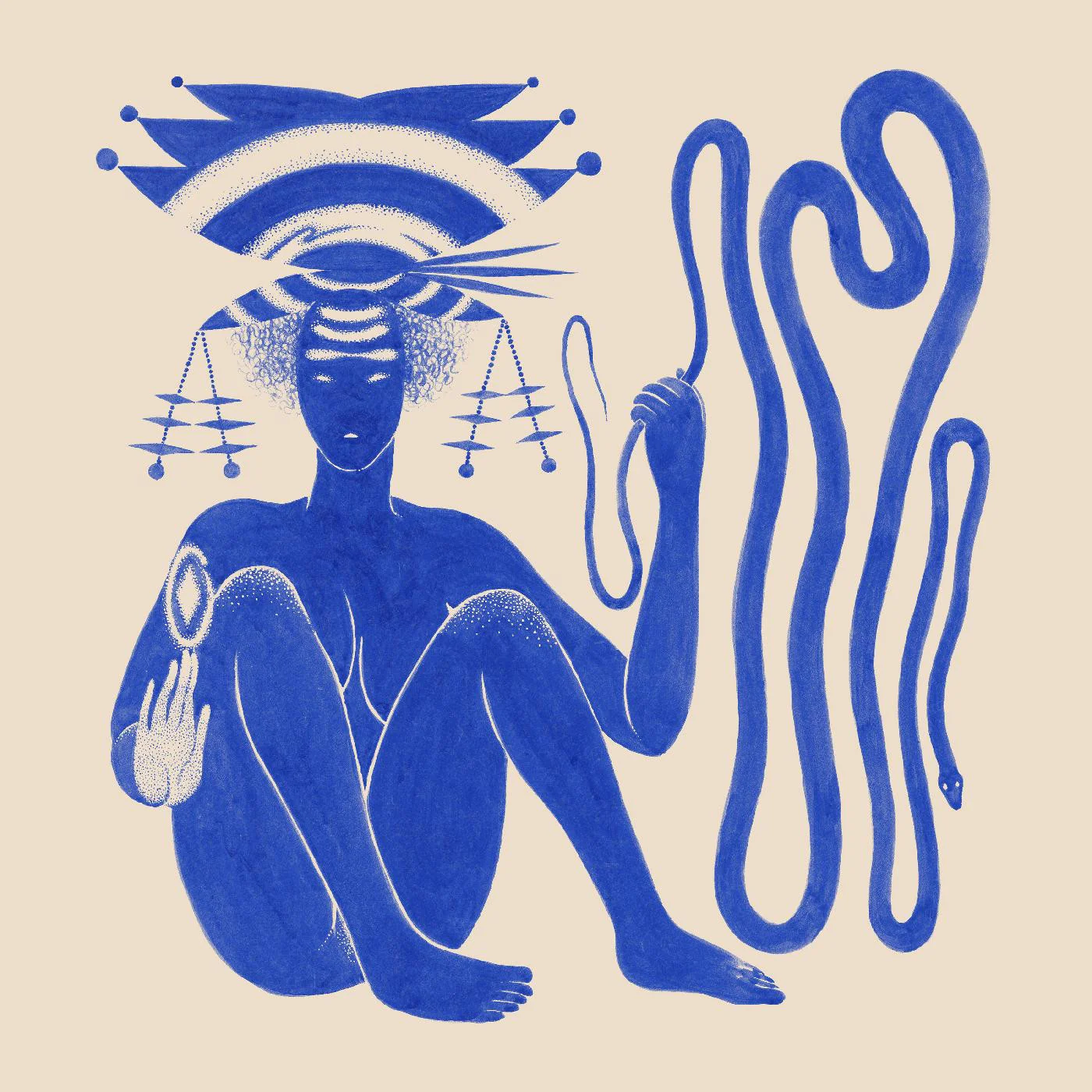Hiatus Kaiyote / Love Heart Cheat Code (Indie Exclusive Blue & White Marble Vinyl) (New Vinyl)