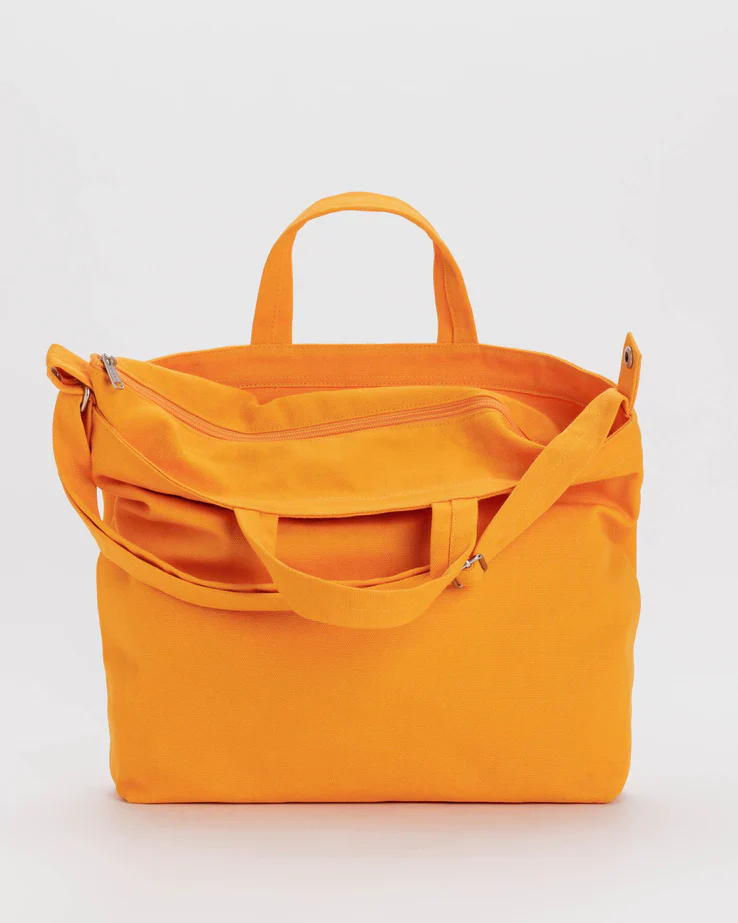 Horizonal Zip Tangerine - Baggu Duck Tote (Canvas) - Image 2