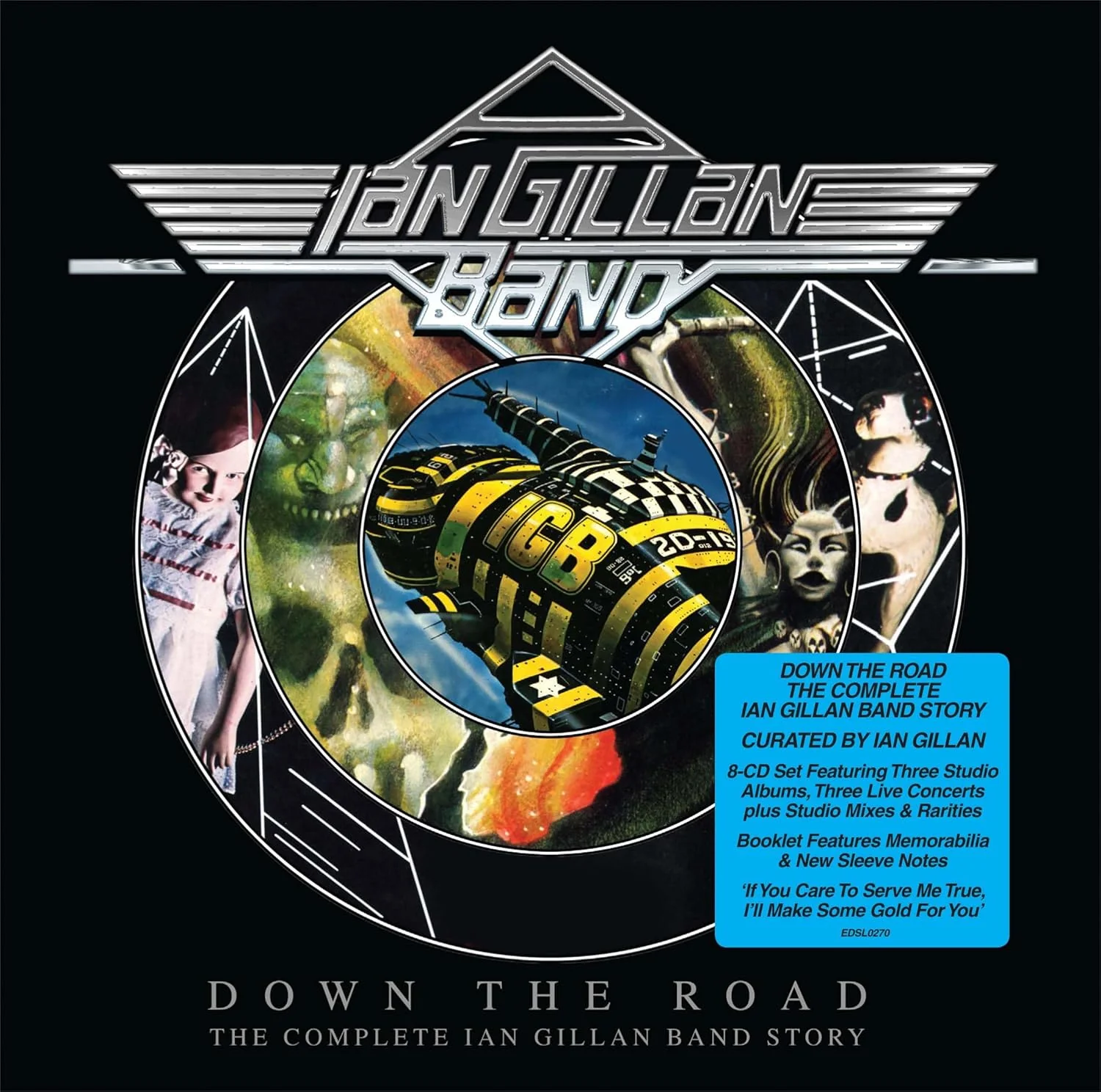 Ian Gillan Band - Down The Road: The Complete Ian Gillan Band Story (8CD) (New CD)