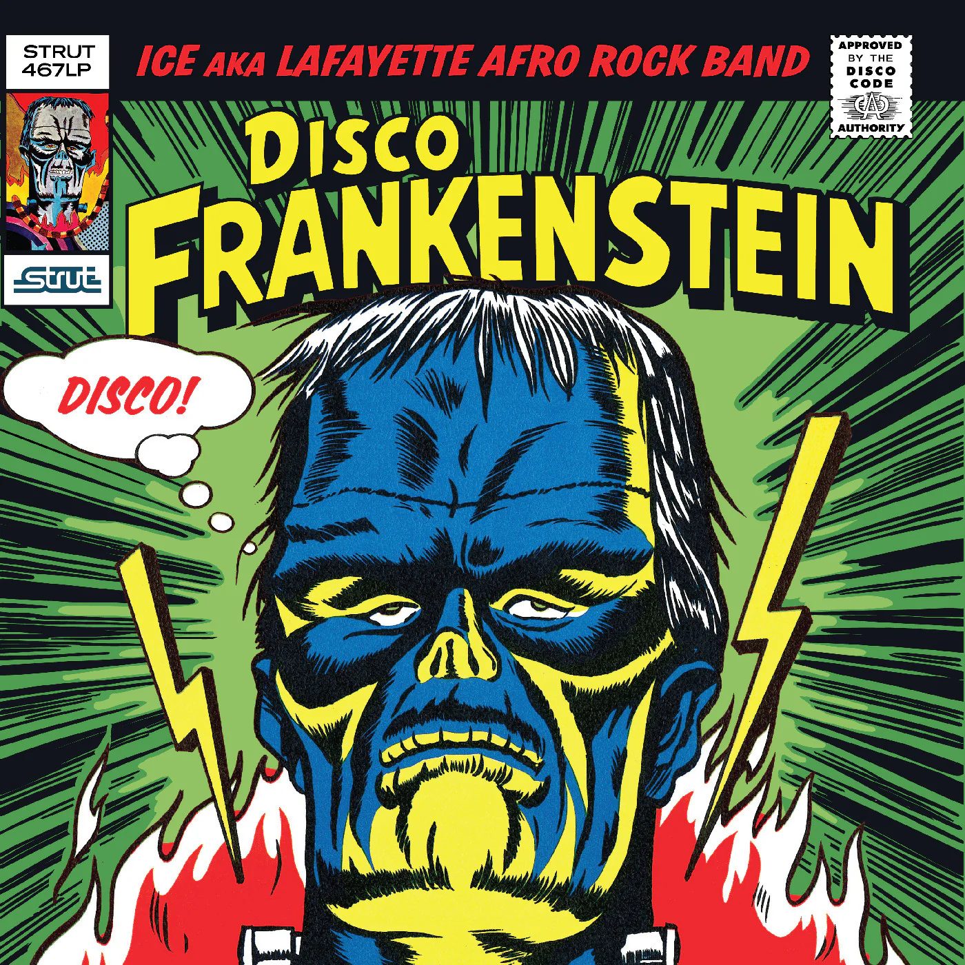 Ice (Lafayette Afro-Rock Band) - Disco Frankenstein (Blood-Stained Vinyl) (New Vinyl)