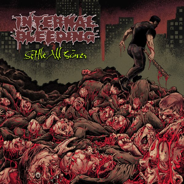 Internal Bleeding - Settle All Scores (Clear Red Vinyl) (New Vinyl)
