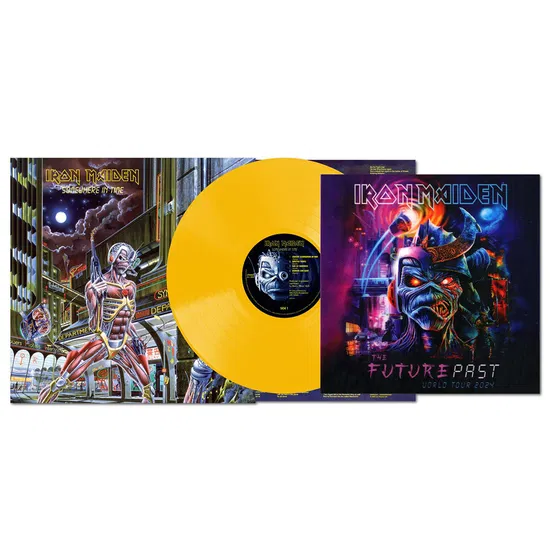 Iron Maiden - Somewhere In Time (Yellow Vinyl) (New Vinyl) - Image 2