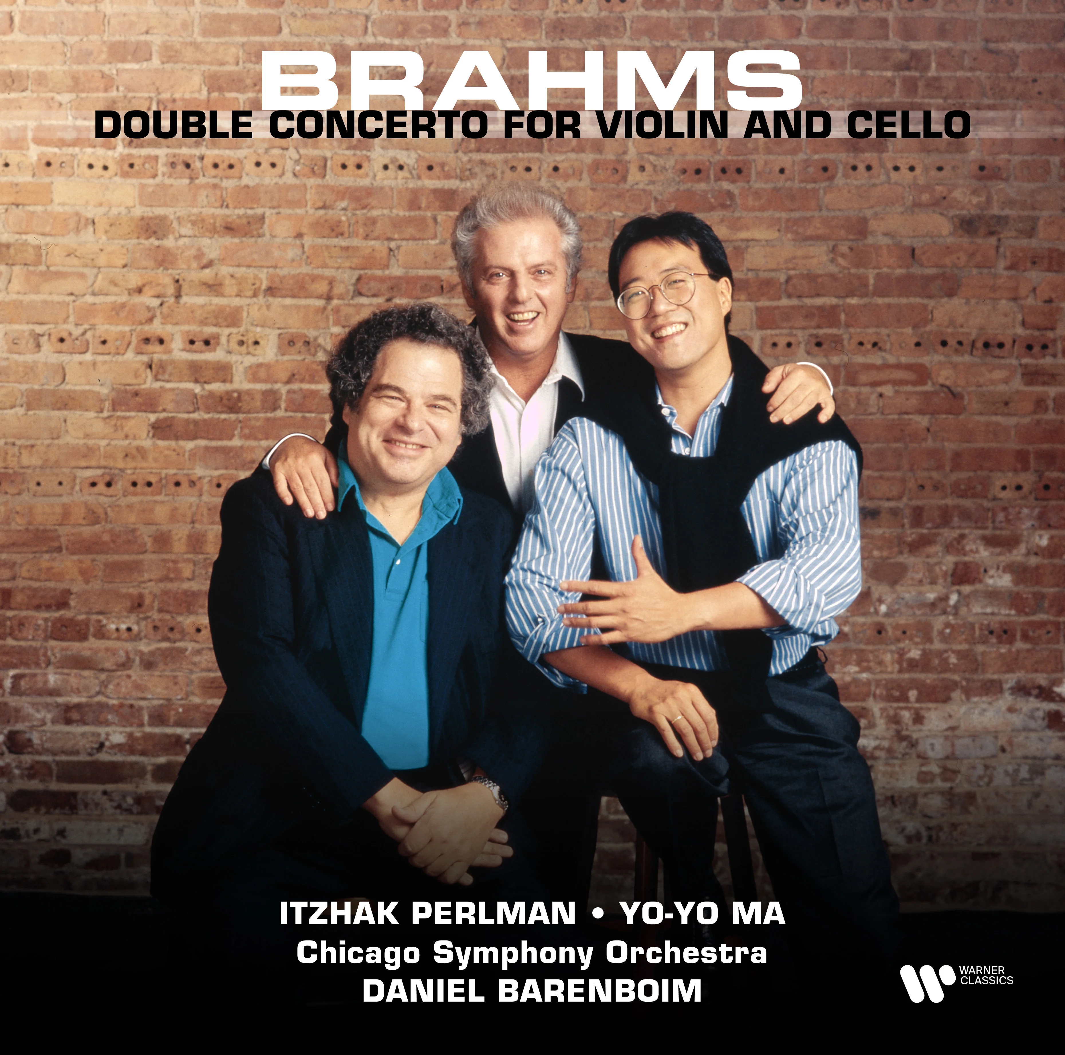 Itzhak Perlman, Yo-Yo Ma, Daniel Barenboim & Chicago Symphony Orchestra - Brahms: Double Concerto For Violin And Cello (New Vinyl)