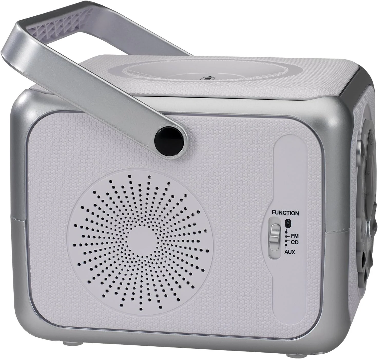 Jensen CD-555 Portable Bluetooth Stereo CD Player & FM Radio (white) (Electronics) ***AVAILABLE AS IN-STORE PICKUP ONLY*** (Copy) - Image 3