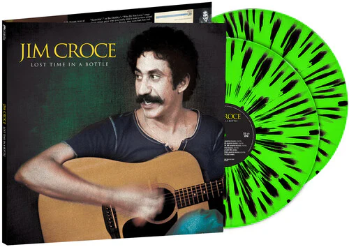 Jim Croce - Lost Time In A Bottle (Lime Green & Black Splatter) (New Vinyl) - Image 2