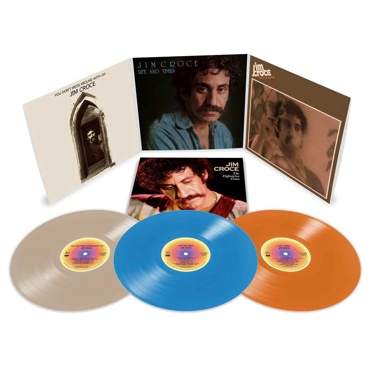 Jim Croce - The Definitive Croce (3LP Colour Vinyl) (New Vinyl) - Image 2