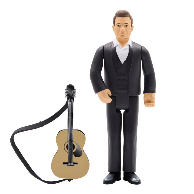 SUPER7 - Johnny Cash ReAction Figure - The Man In Black - Image 2