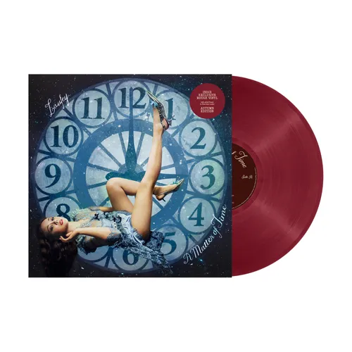 Laufey - A Matter Of Time (Indie Exclusive Autumn Edition Rouge Vinyl + 7") (New Vinyl) - Image 2