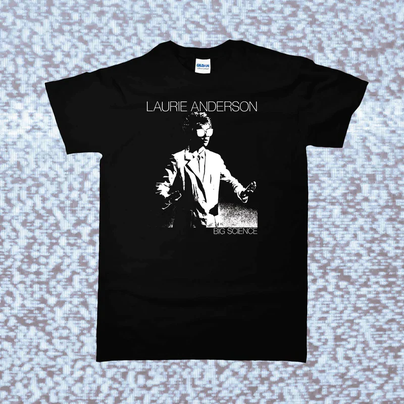 LAURIE ANDERSON - BIG SCIENCE - BLACK - T-SHIRT