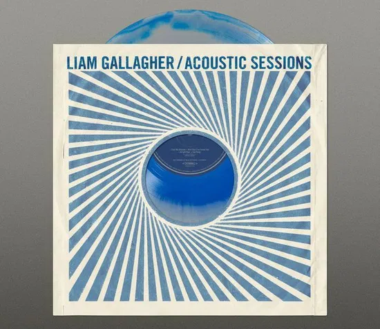 Liam Gallagher - Acoustic Sessions (Silver & Blue Vinyl) (RSD 2025) (New Vinyl) - Image 2